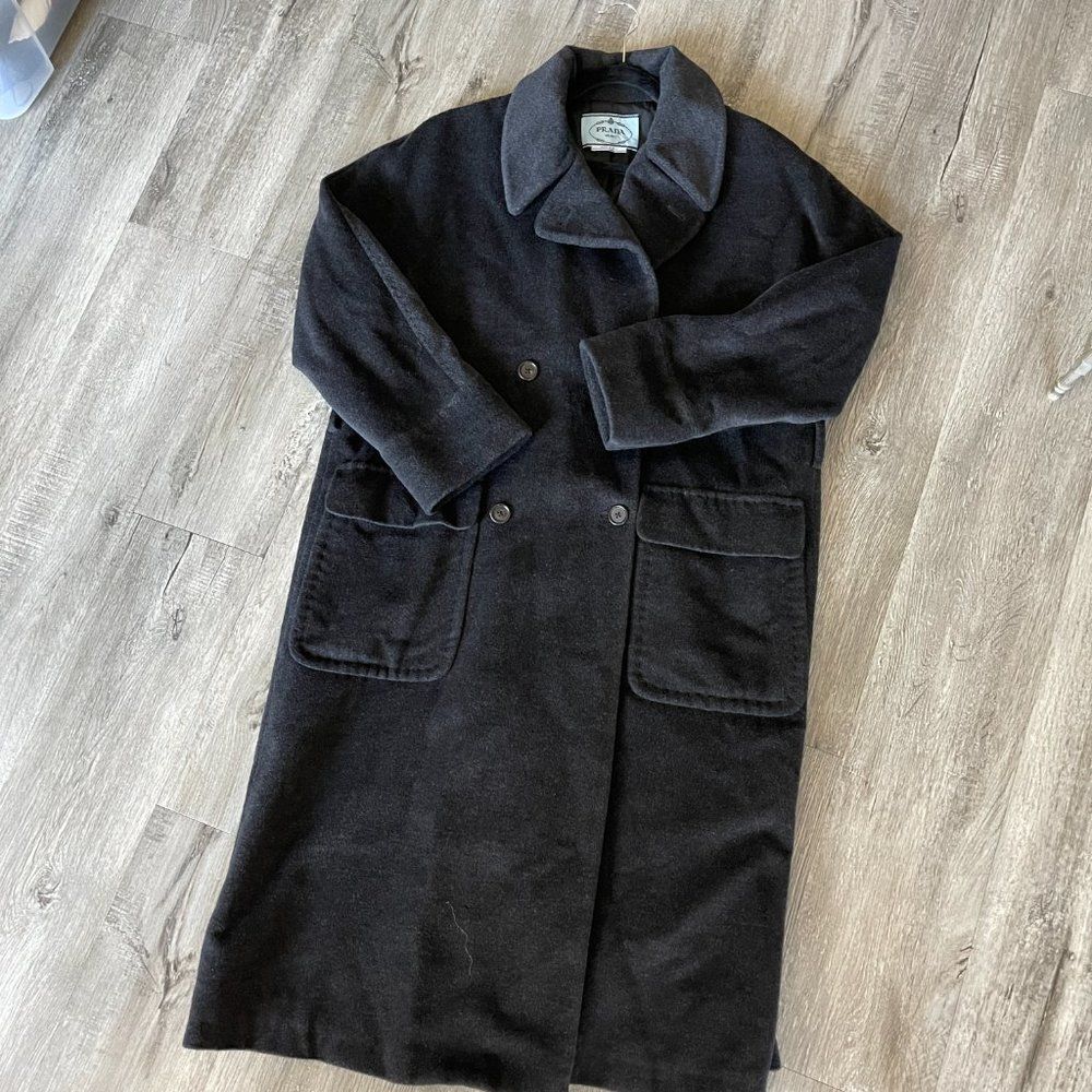PRADA Double Breasted Pea coat - Picture 1 of 16